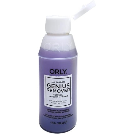 Dizolvant lac de unghii, Orly, Genius Remover, mov, 118ml