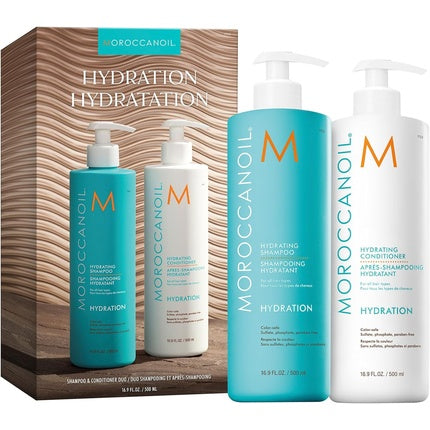 Șampon și Balsam Moroccanoil Hydration, set
