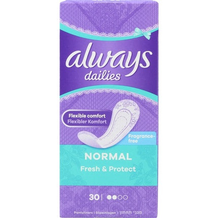 Protej-slip zilnic, Always, Normal, 30 buc