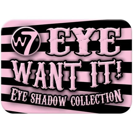 Fard de Pleoape, W7, Eye Want It, roz-negru