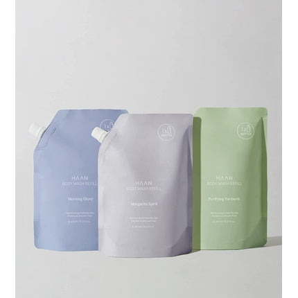 Gel de duș, Haan, Purifying Verbena, verde, 450ml