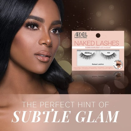 Gene false, Ardell, Naked Lash 433, negre