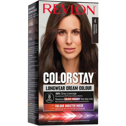Vopsea păr, Revlon ColorStay, cremă, maro mediu
