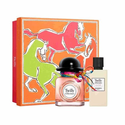 Set cadou parfum, Hermès, Twilly d'Hermès, multicolor