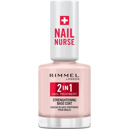 Base coat si intaritor unghii, Rimmel, Nail Nurse 2 in 1