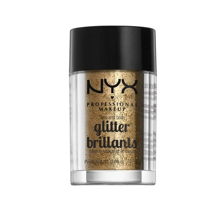 Sclipici corp si fata, NYX, Professional Makeup, bronz