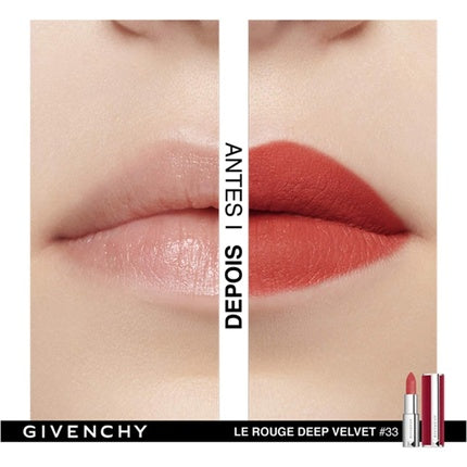 Ruj, Givenchy, Le Rouge Deep Velvet, Portocaliu