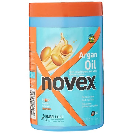 Masca de păr Novex Argan Oil 400g, portocaliu