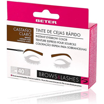 Vopsea sprâncene, Beter, Brow Instant, maro închis, 40g