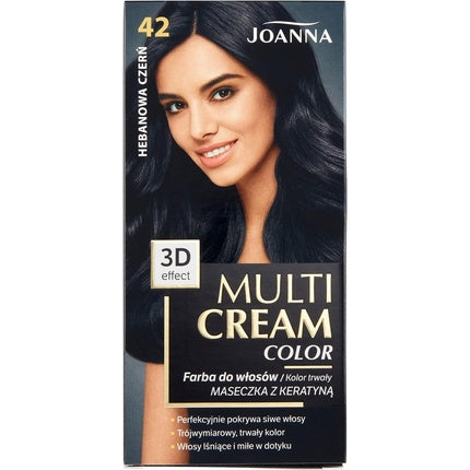 Vopsea păr, Joanna, Multi Cream Color, negru abanos