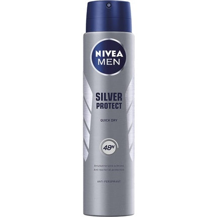 Deodorant spray, Nivea Men, Silver Protect 48H, 250 ml