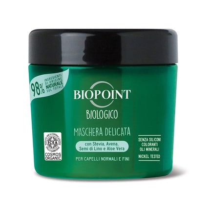 Masca de par, Biopoint, Bio Sensitive, verde, 200ml