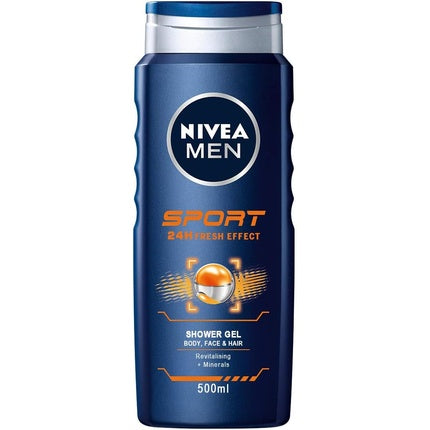 Gel de duș, Nivea Men, pentru corp și păr, 500ml