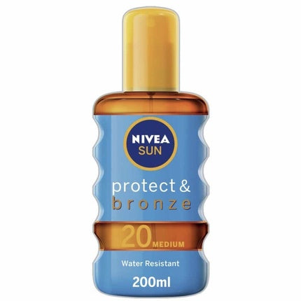 Ulei activator bronzare SPF 20 Nivea Sun, 200ml