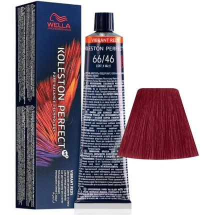 Vopsea Permanentă de Păr, Wella, Koleston Perfect Me+ 66/46, 60 ml