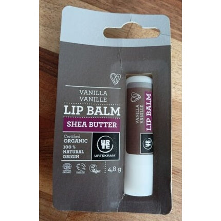Balsam de buze, Urtekram, Shea Butter, vanilie, 4.8g