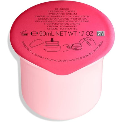 Crema de Maini Reumplere, Shiseido Essential Energy, 50ml