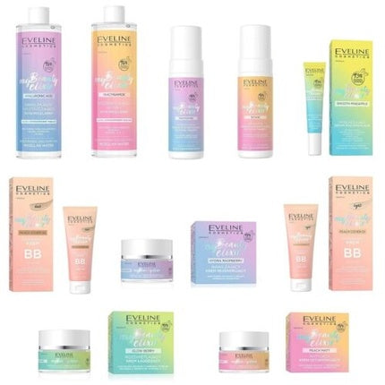 Spumă de față, Eveline, My Beauty Elixir, 400ml, roz