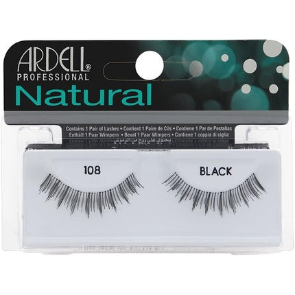 Gene false Ardell Fashion Lashes 108, negru