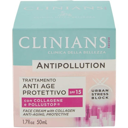 Cremă anti-poluare Clinians, Age Protection, 50 ml