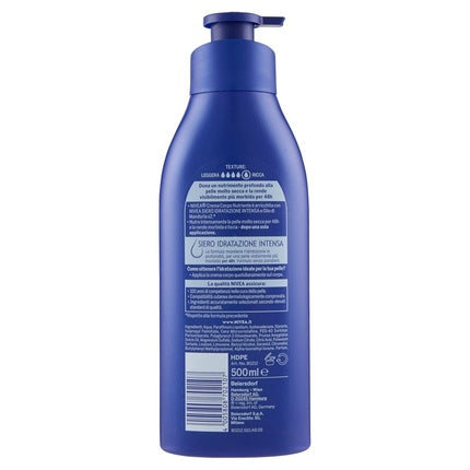 Gel de Duș, Nivea, Flu Nutr, 500ml