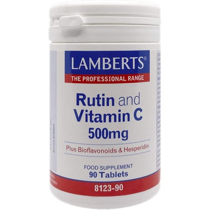 Supliment alimentar Lamberts, Rutin & Vitamin C, 500mg
