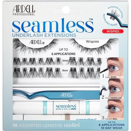 Extensii Gene Ardell Seamless Wispies Kit 6 Aplicări