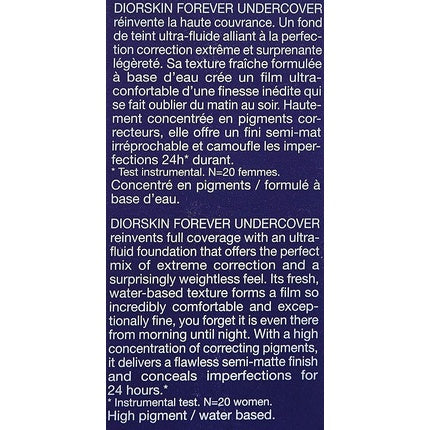 Fond de ten, Dior, Forever Undercover No.22 Cameo