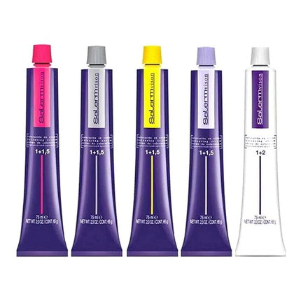 Vopsea de par, Salerm, Vision, crema permanenta