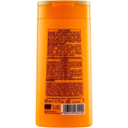 Lapte Protector Anti-Age Clinians SPF20, 200ml, Portocaliu