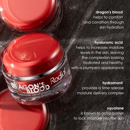 Crema Hidratantă, Rodial Dragon's Blood, Hyaluronic, Roșu