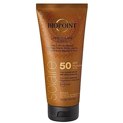 Loțiune de corp Biopoint, factor de protecție 50, 200ml