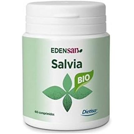 Tablete Dietisa Edensan, salvie, 60 bucăți