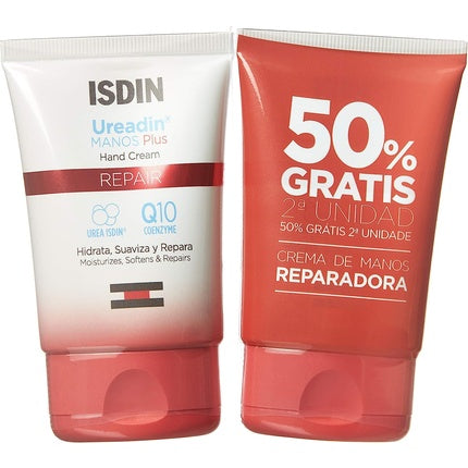 Cremă de mâini ISDIN Ureadin, 2 x 50 ml