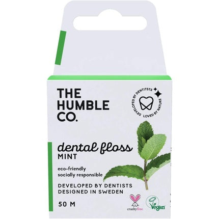 Ață dentară, The Humble Co, Fresh Mint, 50m