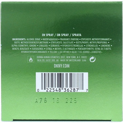 Parfum, DKNY, Be Delicious, verde