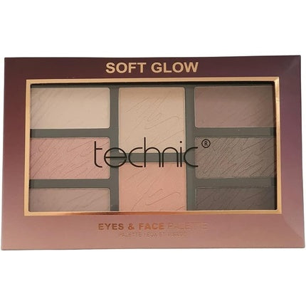 Paletă Machiaj, Technic, Soft Glow, culori neutre