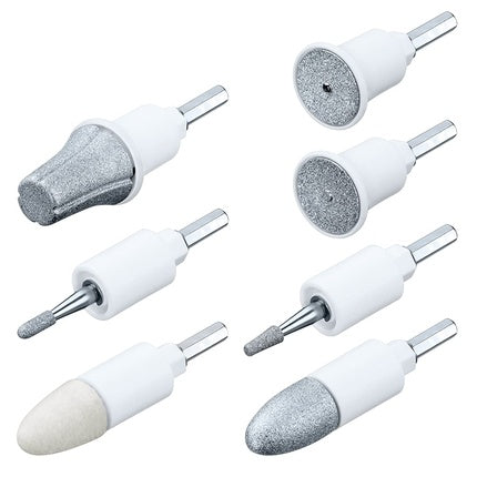Set rezerve pentru manichiură/pedichiură, Beurer, 7 capete accesorii