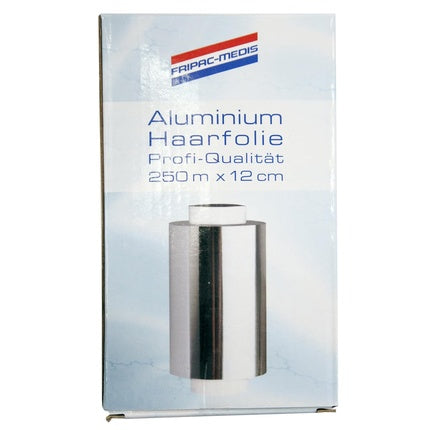 Folie aluminiu, Fripac-Medis, 250m x 12cm, argintiu