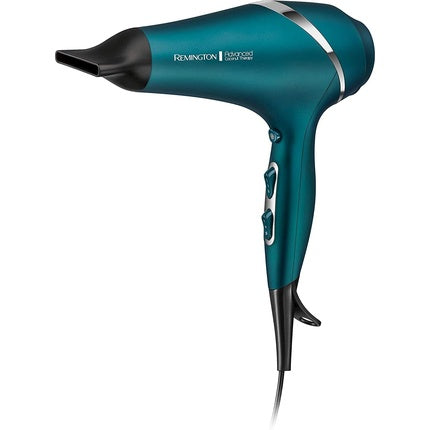 Uscător de păr, Remington, Advanced Coconut Therapy, albastru