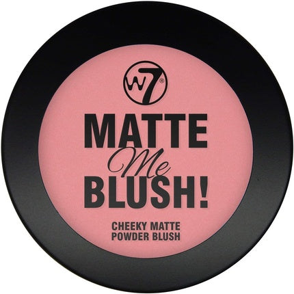 Fard de obraz, W7, Matte Me Blush, roz