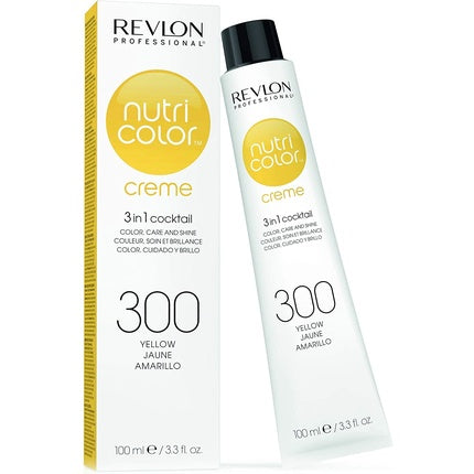 Cremă colorantă păr, Revlon, Nutri Color Creme, galben, 100ml