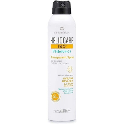 Spray solar pentru copii, Heliocare 360º Pediatrics SPF 50+, 200ml