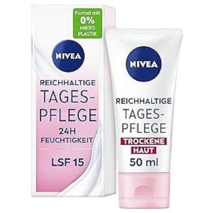 Cremă de față, Nivea, Rich Day Care, SPF 15, 50ml