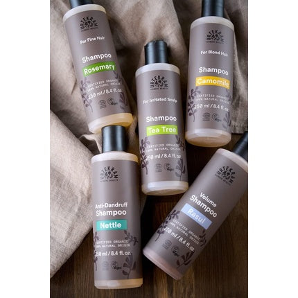 Șampon Urtekram Nettle, 250ml, anti-mătreață