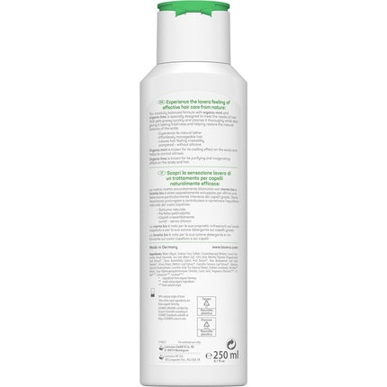 Șampon Lavera, Freshness & Balance, mentă, 250ml