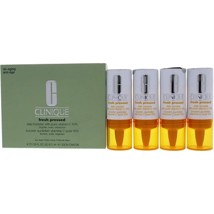 Tratament activator, Clinique, 10% Vitamina C, 4x8.5ml
