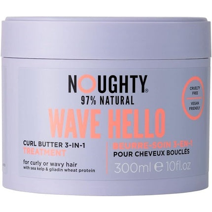 Masca de păr Noughty Wave Hello 300ml, violet