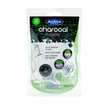 Apă de gură, Beauty Formulas, Negru, 30 bucăți