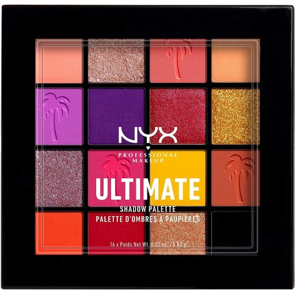 Paletă farduri, NYX, Ultimate Shadow Palette, Festive
